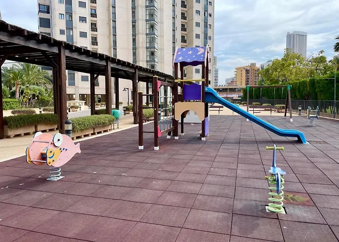 Beautiful With Pools In Gemelos 26 아파트 베니돔